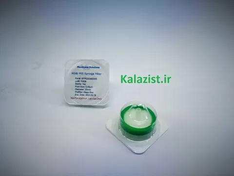 syringe filter فیلتر سر سرنگی PES kalazist کالا زیست